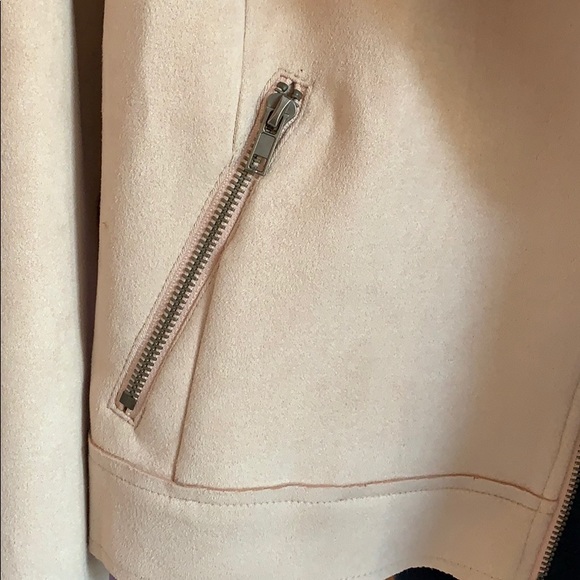 Faux Suede Moto Jacket - Picture 3 of 3